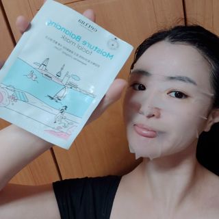 세뚜아(Cettua) [세뚜아] 모이스처 밸런싱 페이셜 마스크 Cettua Moisture Balancing Facial Mask 5매 — 5점을 준 리뷰어가 2024년 4월 올린 사용 사진