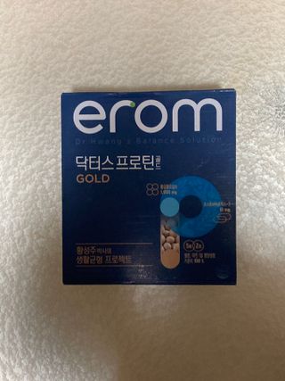 이롬 erom 닥터스 프로틴 골드 — 4점을 준 리뷰어가 2021년 4월 올린 사용 사진