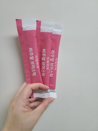 필리브 비주얼 브이스틱 — 5점을 준 리뷰어가 2021년 6월 올린 사용 사진