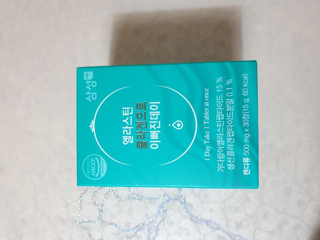 엘라스틴 콜라겐으로 이뻐진데이 500mg x 30정 리뷰 사진
