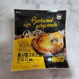 [푸딩팩토리] 10인치 씬피자 3종 택2_베샤멜 고르곤졸라/불고기/고르곤졸라 — 5점을 준 리뷰어가 2022년 5월 올린 사용 사진