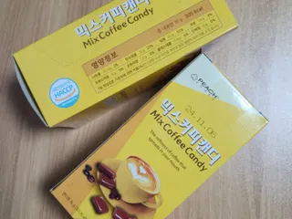 (주) 피치코리아 믹스커피캔디76g x2개입 — 4점을 준 리뷰어가 2022년 11월 올린 사용 사진