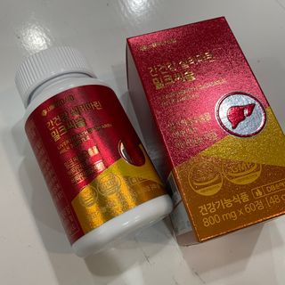 서울약사신협 간건강 실리마린 밀크씨슬 800mg, 60정 — 3.5점을 준 리뷰어가 2021년 11월 올린 사용 사진