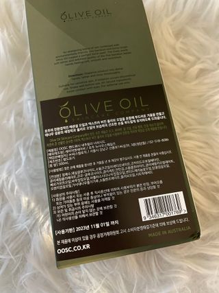 올리브 오일 스킨케어 컴퍼니 [OOSC] 촉촉 깨끗 내추럴리 너리시드 핸드워시 500ml — 5점을 준 리뷰어가 2021년 5월 올린 사용 사진
