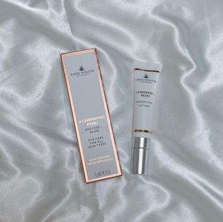 산수시 일루미네이팅 펄 영양 다크서클 스틱 아이 크림 케어 15ml — 4.5점을 준 리뷰어가 2021년 6월 올린 사용 사진