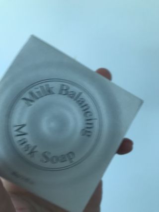 리더스코스메틱 리더스 밀크 밸런싱  마스크  솝 — 4점을 준 리뷰어가 2021년 12월 올린 사용 사진