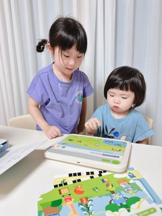 크레타탭 차세대 사고력 유아수학 학습기 페이퍼 태블릿 — 5점을 준 리뷰어가 2023년 9월 올린 사용 사진