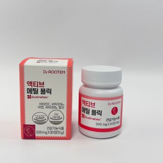 [닥터루템] 액티브 메틸 폴릭 800 4세대 활성형 엽산 1box (1개월분) — 5점을 준 리뷰어가 2023년 1월 올린 사용 사진