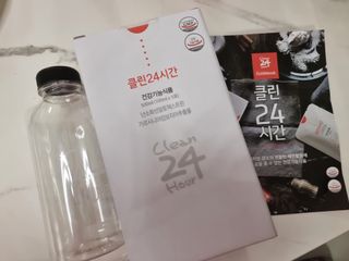 클린24시간 1BOX(5포) + 전용보틀(500ml) — 5점을 준 리뷰어가 2023년 1월 올린 사용 사진