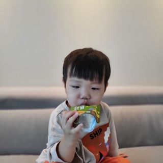 탐라원 건강 어린이 주스, 생생한 주스 3종 - 유기 감귤 주스, 당근과 사과 주스, 감귤 주스 — 5점을 준 리뷰어가 2021년 10월 올린 사용 사진