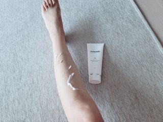 세렌디뷰티 퓨어델라 부스팅 바디크림 — 4.5점을 준 리뷰어가 2021년 8월 올린 사용 사진