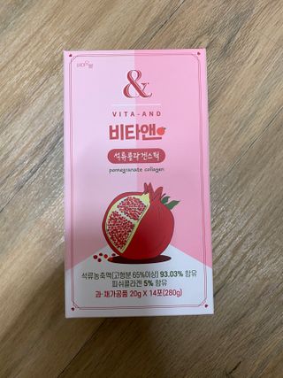 비타앤 석류콜라겐스틱 — 5점을 준 리뷰어가 2021년 5월 올린 사용 사진