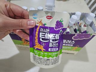 나우캠페인용 [한미사이언스] 우리 아이 튼튼, 엄마 마음 든든! 마시는텐텐 플러스 (100ml*10입) — 5점을 준 리뷰어가 2023년 12월 올린 사용 사진