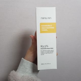나나스킨 캐모마일아쿠아수딩토너 — 4점을 준 리뷰어가 2021년 5월 올린 사용 사진