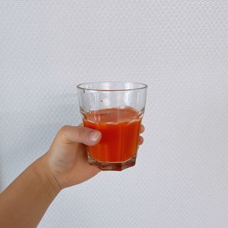 탐라원 제주의 맛, 몬딱주스 4종세트 - 한라봉몬딱주스, 천혜향몬딱주스, 청귤에이드, 당근몬딱주스 — 5점을 준 리뷰어가 2021년 7월 올린 사용 사진