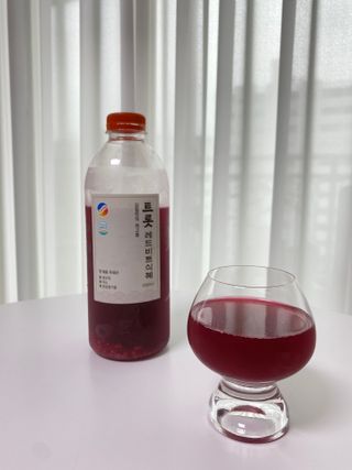 트롯전통식혜 트롯레드비트식혜 1리터 +500리터 — 5점을 준 리뷰어가 2021년 5월 올린 사용 사진