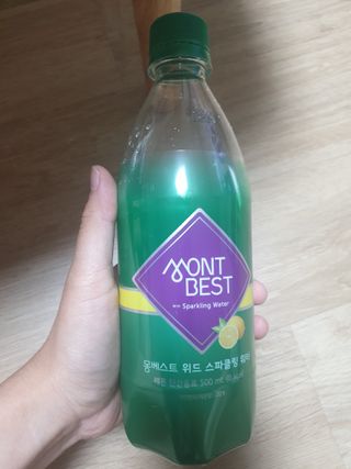 몽베스트 Montbest with Sparkling water Lemon OR Lime 20병(랜덤) — 5점을 준 리뷰어가 2021년 10월 올린 사용 사진