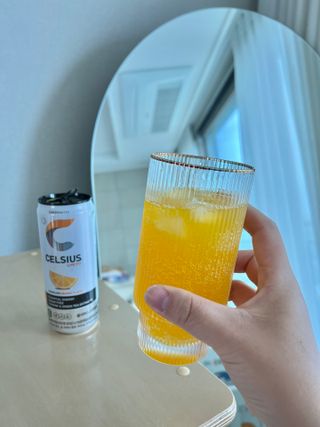 셀시어스 오리지널 325ml 에너지 비타민 피트니스 드링크(24can) 다이어트 음료 — 5점을 준 리뷰어가 2022년 5월 올린 사용 사진