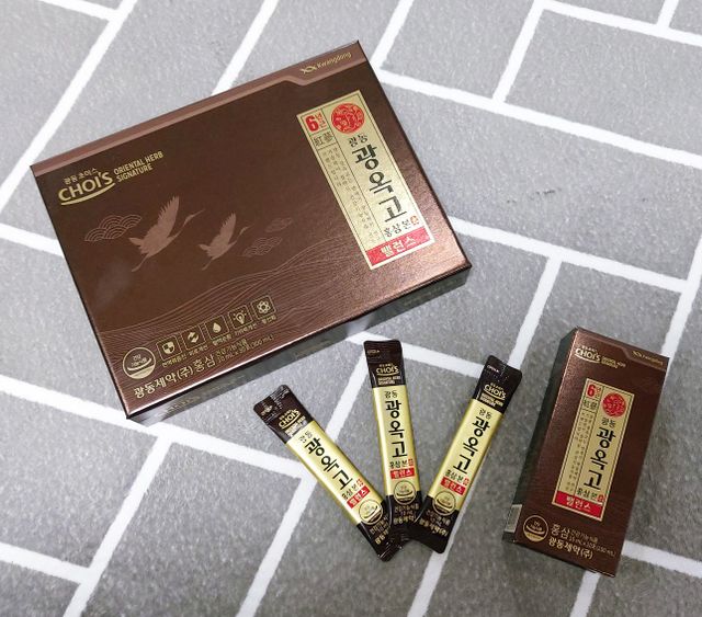 [광동] 광옥고 홍삼 본 밸런스 30포 + 쇼핑백 리뷰 사진