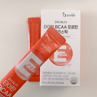 [인디닥터] 타이탄 BCAA 프로틴 젤리스틱 — 5점을 준 리뷰어가 2022년 6월 올린 사용 사진