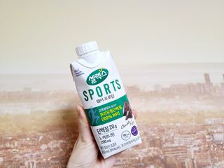 셀렉스스포츠 셀렉스 스포츠 웨이 프로틴 초콜릿 _ 330ml x 12팩 — 5점을 준 리뷰어가 2021년 4월 올린 사용 사진