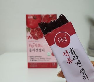 함초록 Rg+ 석류콜라겐젤리 — 5점을 준 리뷰어가 2021년 3월 올린 사용 사진