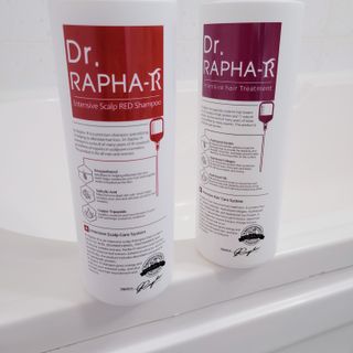 닥터라파알 레드 꽃향기 탈모샴푸 1,000ml + 트리트먼트 1,000ml — 4.5점을 준 리뷰어가 2021년 8월 올린 사용 사진