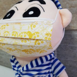 [숨그림] 덴탈마스크 짱구 우리아이 그리고 내가 쓰는 믿을수있는 케릭터 마스크 — 5점을 준 리뷰어가 2021년 9월 올린 사용 사진