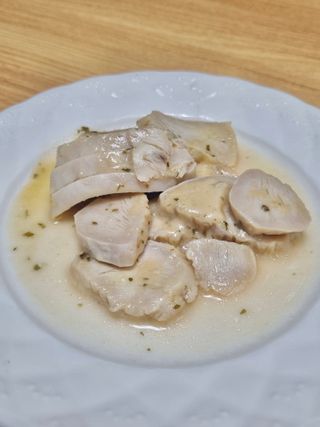 한끼통살 슬라이스 닭가슴살 — 4.5점을 준 리뷰어가 2023년 2월 올린 사용 사진