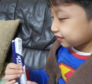 키즈텐플러스 연세 키즈텐 플러스 1개월 — 5점을 준 리뷰어가 2021년 4월 올린 사용 사진