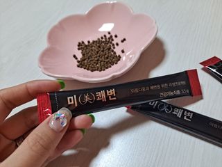 새롬바이오 리생 [미쾌변] 차전자피 식이섬유 건강기능식품 3팩 — 5점을 준 리뷰어가 2021년 7월 올린 사용 사진