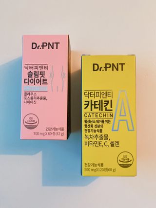 닥터피엔티 [Dr.PNT] 건강한 다이어트, 기능성 원료로 시작! 슬림핏 다이어트+카테킨 [1개월분] — 4점을 준 리뷰어가 2022년 12월 올린 사용 사진