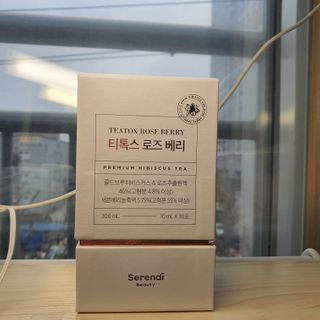 세렌디뷰티_이너뷰티 티톡스 로즈 베리 — 5점을 준 리뷰어가 2021년 3월 올린 사용 사진
