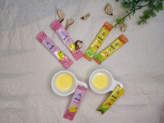 비타앤C 레몬맛, 망고맛 — 5점을 준 리뷰어가 2021년 4월 올린 사용 사진