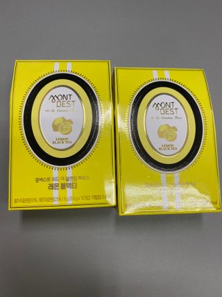 몽베스트 위드더 블랜딩 하우스 _레몬 블랙티 — 5점을 준 리뷰어가 2022년 12월 올린 사용 사진