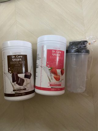 뉴트리션팩토리 닥터큐어 프리미엄쉐이크 다이어트쉐이크 — 5점을 준 리뷰어가 2021년 9월 올린 사용 사진