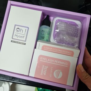 피비에스코리아 [오마이셀프] 셀프 속눈썹펌 키트 뷰러펌 파마 세트 — 5점을 준 리뷰어가 2021년 12월 올린 사용 사진