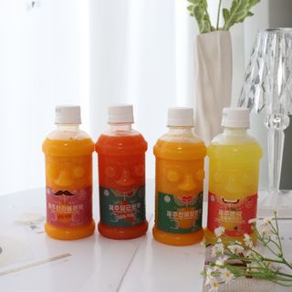 탐라원 제주의 맛, 몬딱주스 4종세트 - 한라봉몬딱주스, 천혜향몬딱주스, 청귤에이드, 당근몬딱주스 — 5점을 준 리뷰어가 2021년 8월 올린 사용 사진