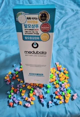모두발라 마이크로 비타캡슐 탈모샴푸 — 5점을 준 리뷰어가 2022년 1월 올린 사용 사진