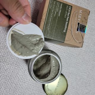 마리엔메이 시카 티트리 수딩 워시오프 마스크팩 125g — 5점을 준 리뷰어가 2022년 4월 올린 사용 사진