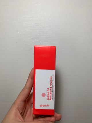 아이앤립 / EYENLIP 아이앤립 연어오일 리바이탈라이징 앰플 — 5점을 준 리뷰어가 2021년 3월 올린 사용 사진
