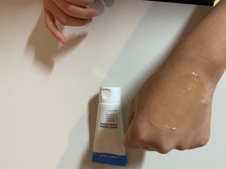 더마포레스트 마데카소사이드 리페어 크림,  모이스처라이징 아쿠아크림 — 4.5점을 준 리뷰어가 2021년 8월 올린 사용 사진