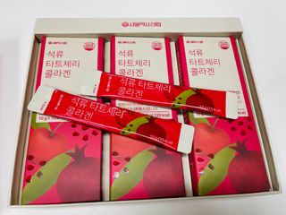 서울약사신협_석류 타트체리 콜라겐_10g x 30포 — 5점을 준 리뷰어가 2021년 8월 올린 사용 사진
