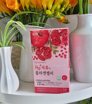 함초록 Rg+ 석류콜라겐젤리 — 5점을 준 리뷰어가 2021년 3월 올린 사용 사진