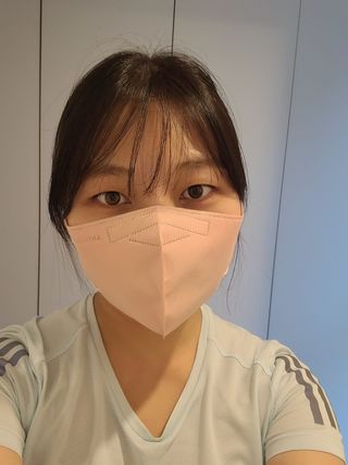 [애니가드] 셋업 메베마스크라이트  (대형 4컬러 + 중형 4컬러) — 5점을 준 리뷰어가 2022년 6월 올린 사용 사진