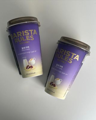 바리스타룰스 돌체 라떼 — 5점을 준 리뷰어가 2023년 4월 올린 사용 사진