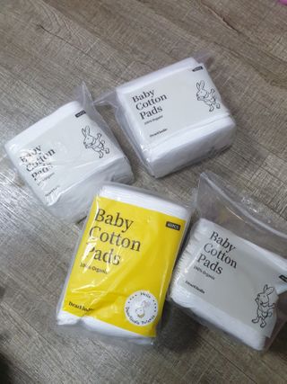 디어엘로디 프리미엄 유기농 베이비 솜티슈 40매 3 + 1 PACK — 5점을 준 리뷰어가 2021년 3월 올린 사용 사진