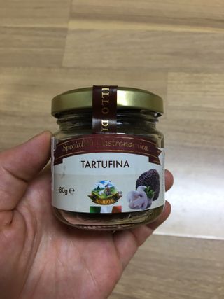 이탈리안 프리미엄 파스타 룸모 Rummo 파스타 2종 + 바질 페스토 + 블랙 트러플 페이스트 — 5점을 준 리뷰어가 2021년 7월 올린 사용 사진
