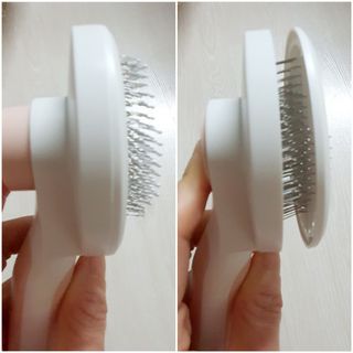 코코몰리 실키 데일리 원터치 브러쉬 — 5점을 준 리뷰어가 2021년 3월 올린 사용 사진