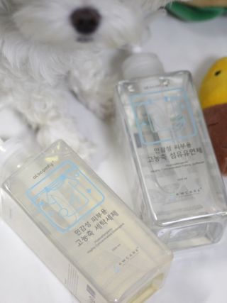 아토컴피 신생아와 반려동물도 사용가능한 고농축 세탁세제 섬유유연제 500ml 세트 (독일 피부과 임상시험 완료) — 5점을 준 리뷰어가 2022년 9월 올린 사용 사진